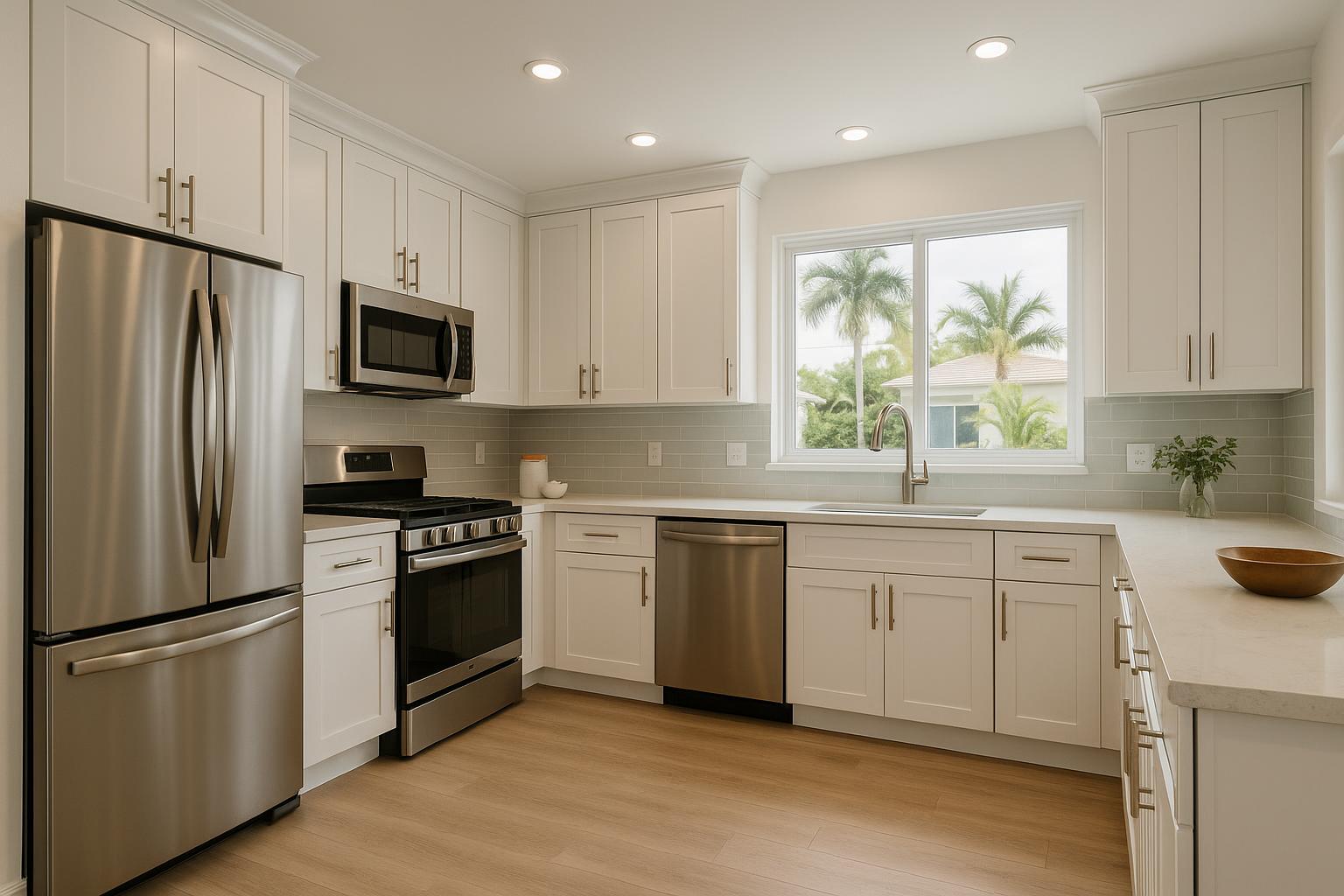 Kitchen Remodeling service by Landmark House Construction